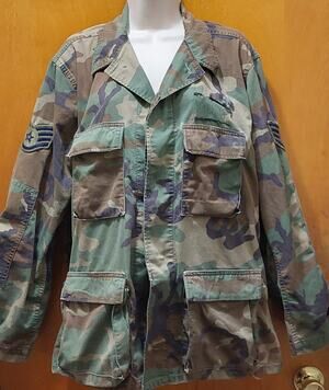 US Air Force Woodland Camouflage Military Jacket